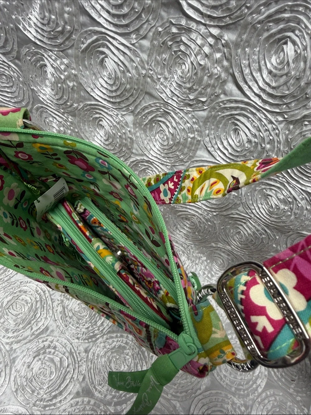 Vera Bradley Tutti-Frutti Hipster Bag, Turn Lock Wallet, & Pouch Combo